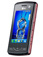 Best available price of LG KB775 Scarlet in Sanity