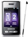 Best available price of Samsung D980 in Sanity